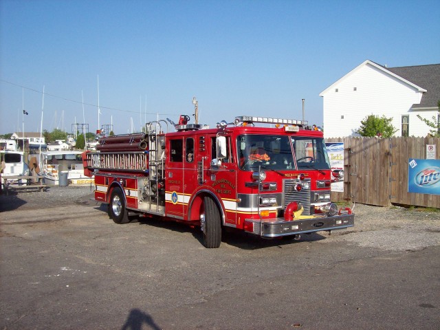 Engine 21 on Solomons Island 