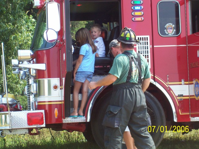 Future Members checking out the rig