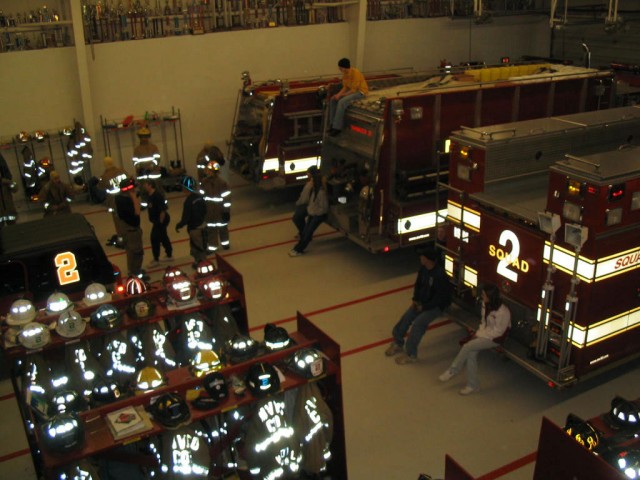 Cadets train on their protective clothing