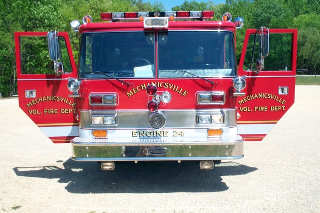 Engine 24 on a LZ in Country Lakes