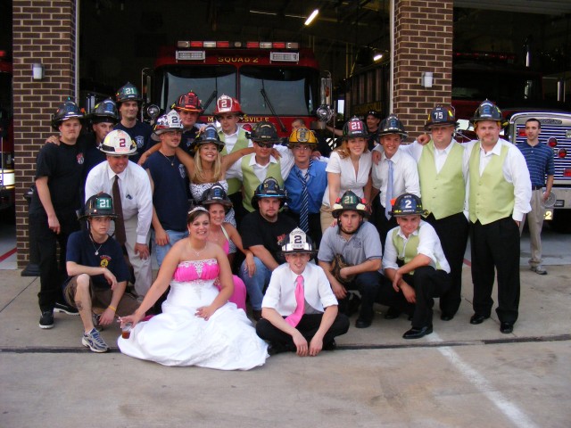 The &quot;Helmet Pose&quot; on wedding day