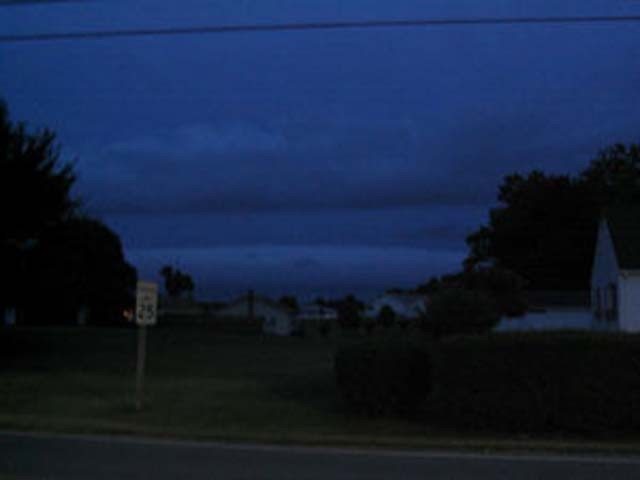 A stormy night rolls in at &quot;The Deuce.&quot;