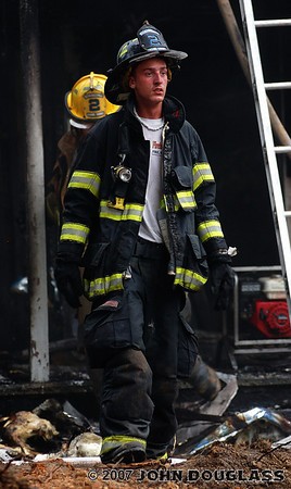 Firefighter/EMT Wade Mahaffey (John Douglass photo)