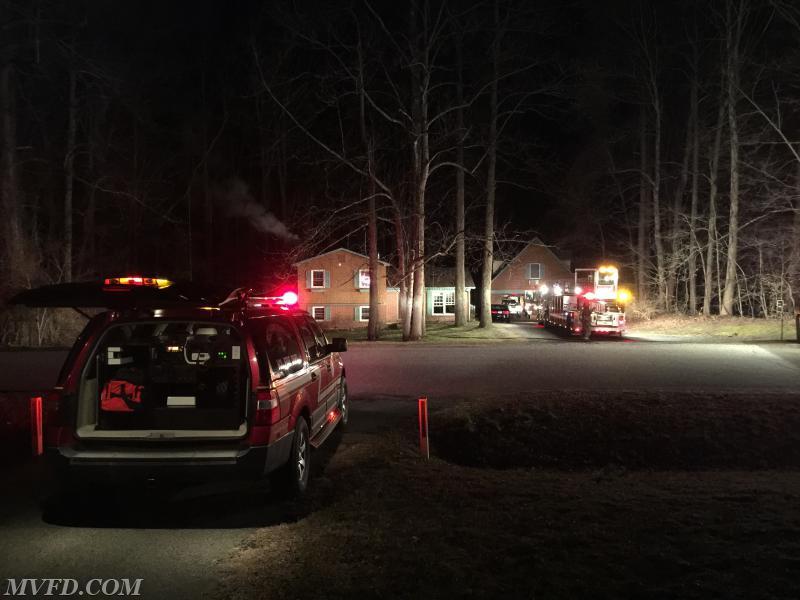 Firefighters responded to this early morning house fire off of Pocahontas Drive in Golden Beach. 