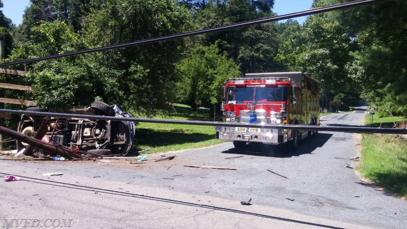 RES2CUE operates on the scene of this overturned vehicle with entrapment in Sandgates 